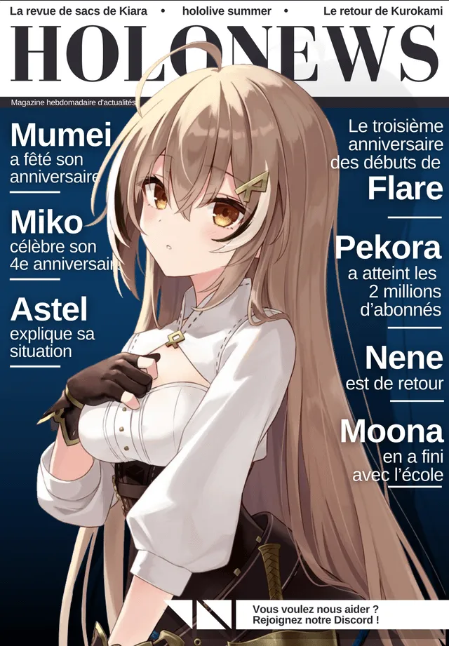 Couverture de HoloNews FR ver. 01.08 - 07.08