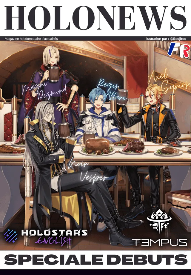 Couverture de HoloNews FR HOLOSTARS -TEMPUS- Debut Special